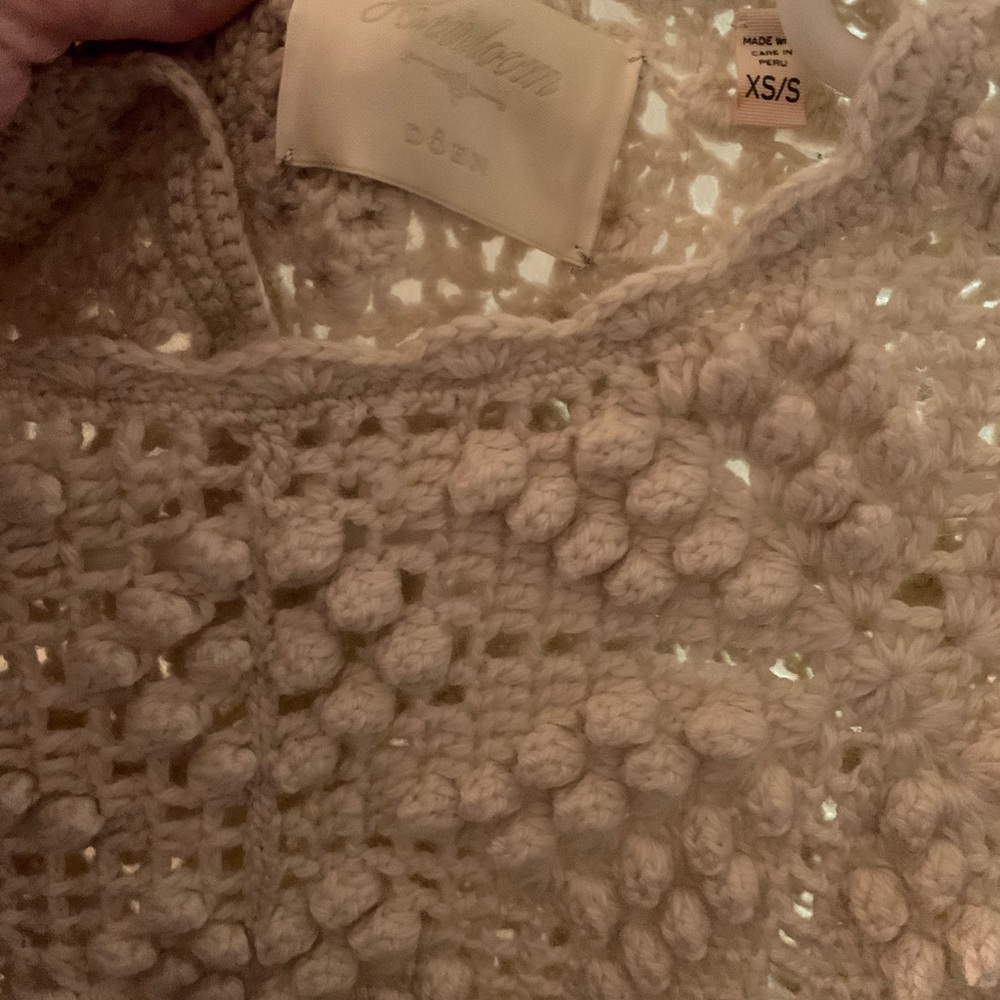 SOLD ❤️ NWOT Doen Heirloom Maddalena pullover sweater - XS-S - Picture 12 of 13